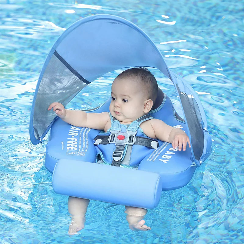 Infant Swim Float with Canopy - Safe & Comfortable for Your Baby