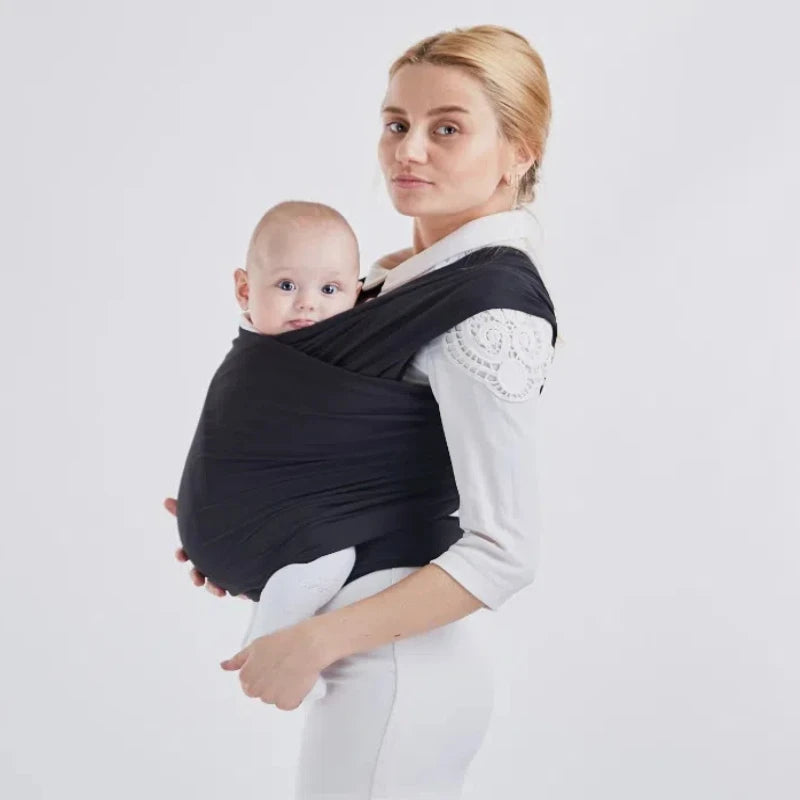 Baby Wrap Carrier for Ergonomic Babywearing | Baby Bee Happy